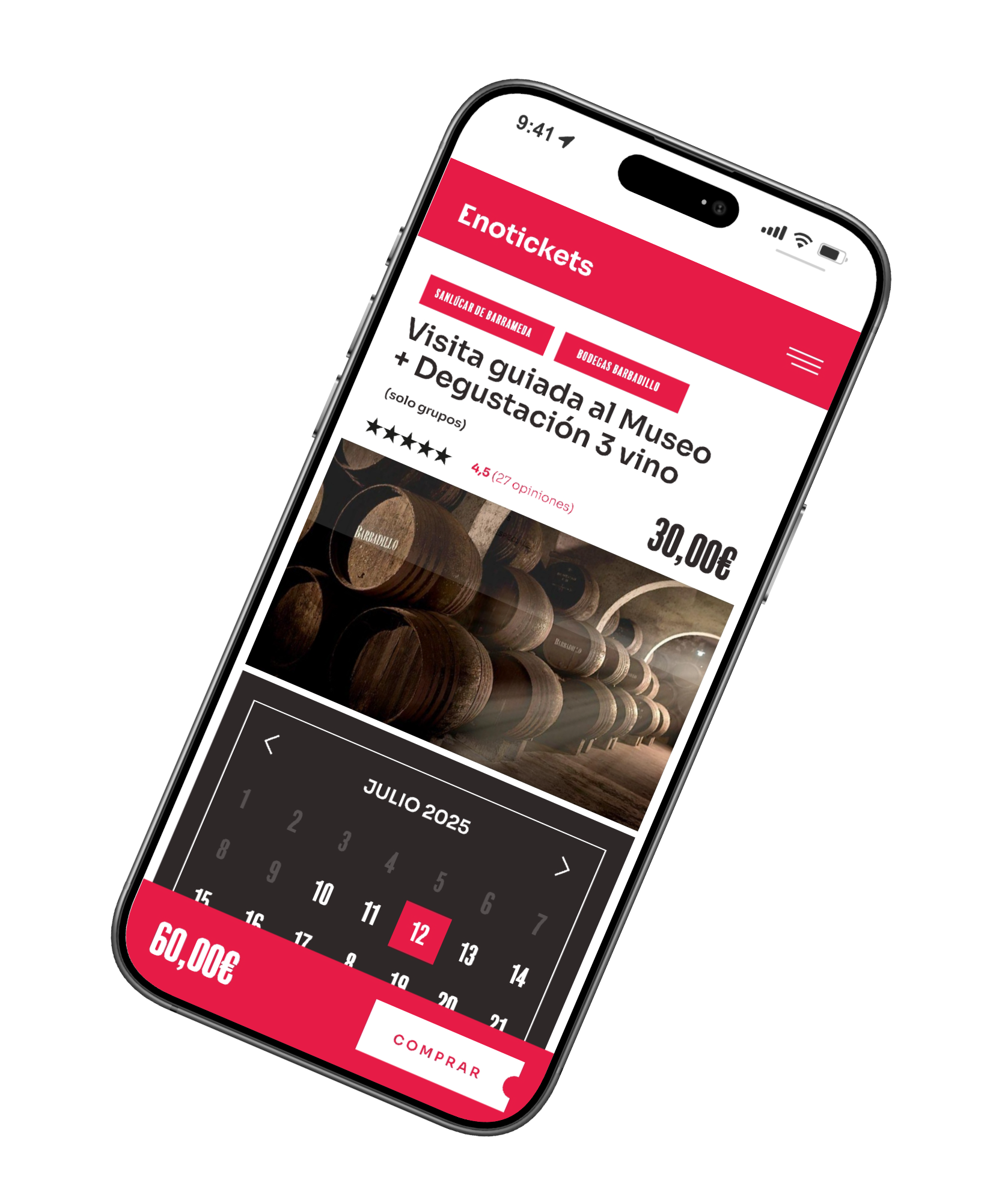 App Móvil Enotickets